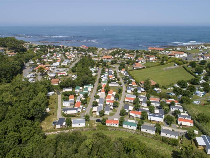 camping bord de mer dans le pays basque