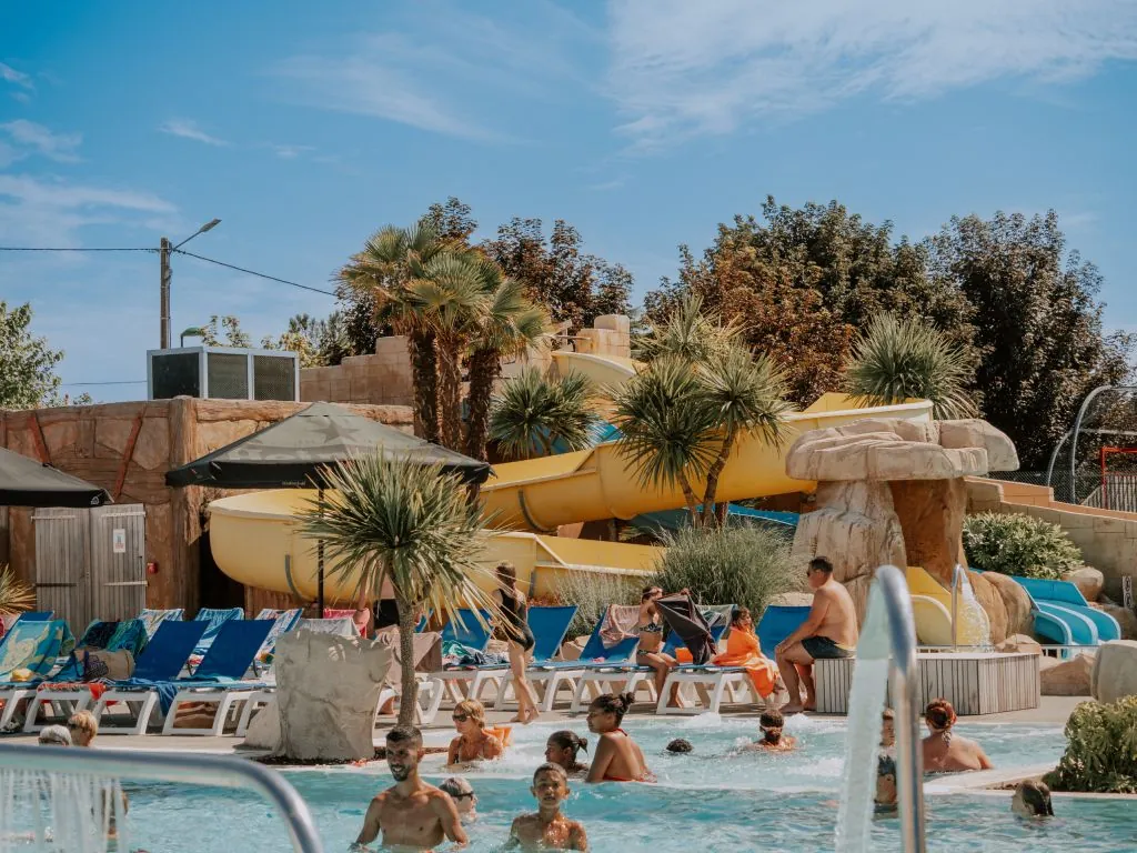 toboggan aquatique - Océano d'Or Chadotel